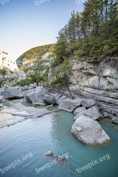 Gorges Du Verdon Gorge Meouge Throat Travel Throats Of Muga