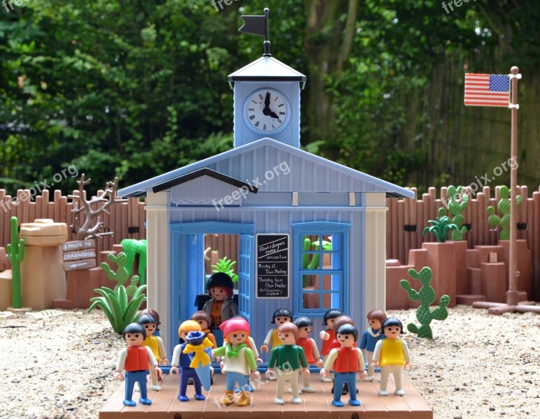 Playmobil Western School Back To School School Enrollment