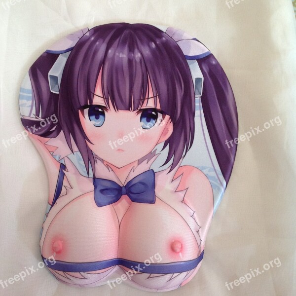 Naked Women Anime Computing Mouse Mat Video Game