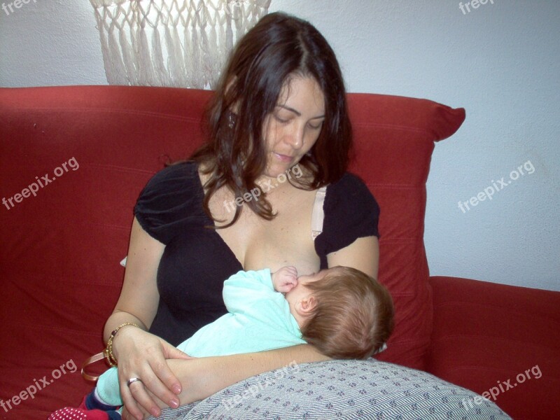 Breastfeeding Baby Mom Free Photos