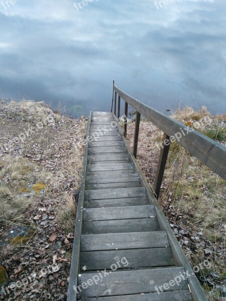 Bono Graden Steps Water Down Ladder