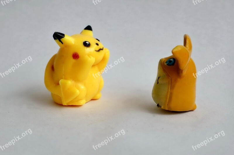 Pikachu Pokemon Mascot Figurines Toys