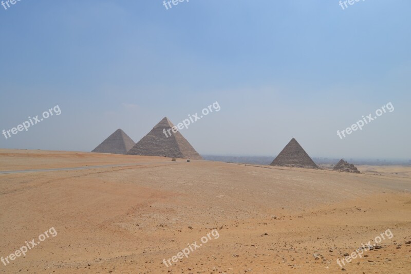 Pyramids Egypt Pharaohs Old Civilization Tombs