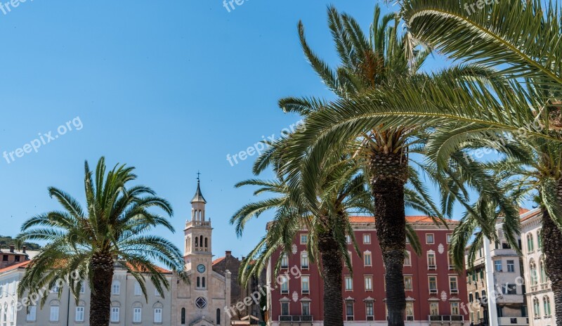 Split Croatia Architecture Sky Nature