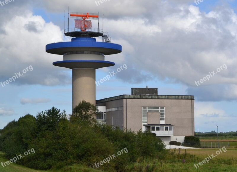 Bremen Airport Ochtumpark Radar Radar Tower