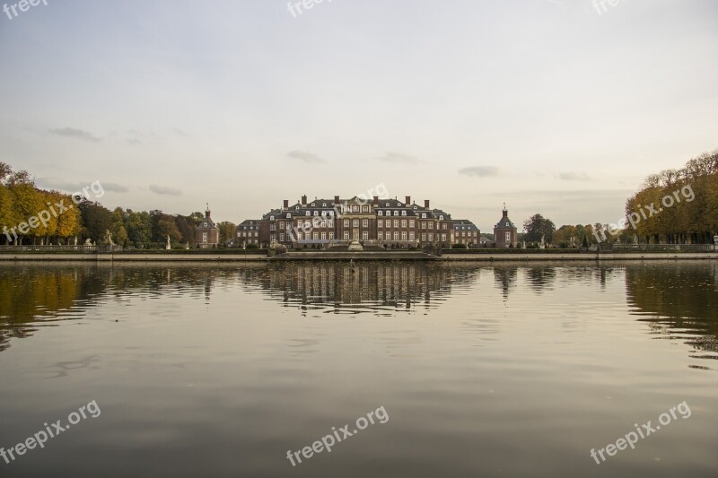 Castle North Churches Lake Autumn Old