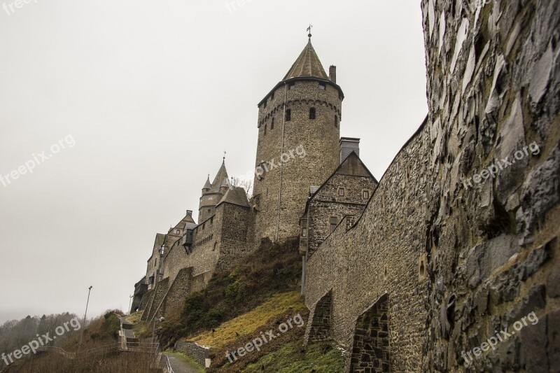 Castle Altena Rainy Old Fortress