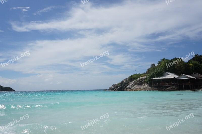 Sunshine Beach Thailand Phuket Sea Water