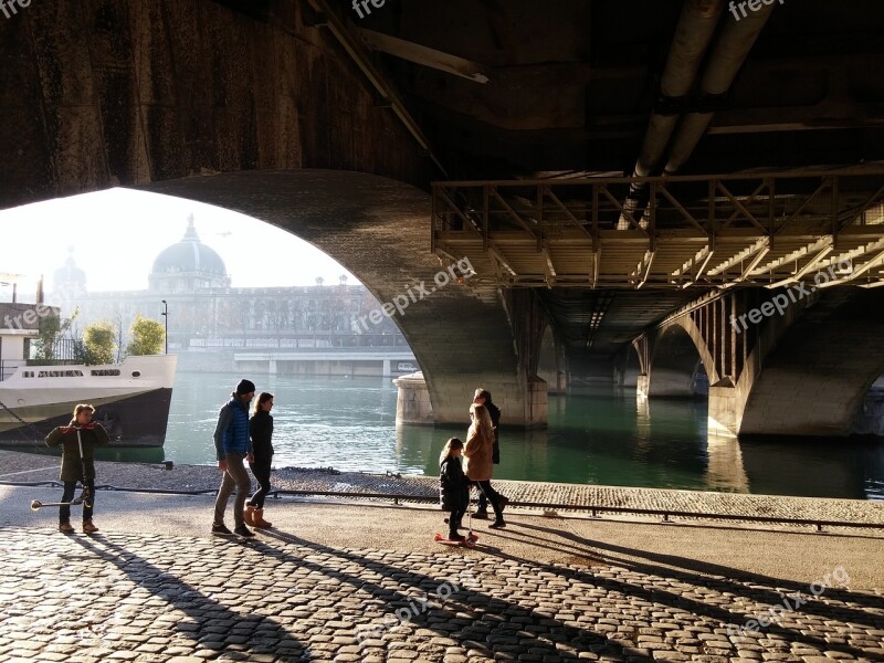 Quays Of The Rhone Lyon Hospital Free Photos