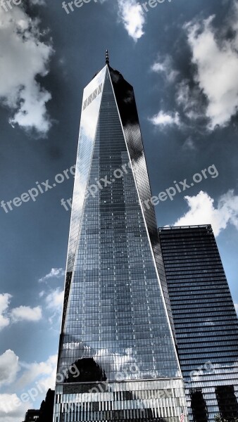 One World Trade Center New York Usa Tourist Attraction Glass