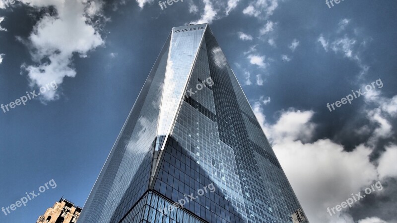 One World Trade Center New York Usa Tourist Attraction Glass