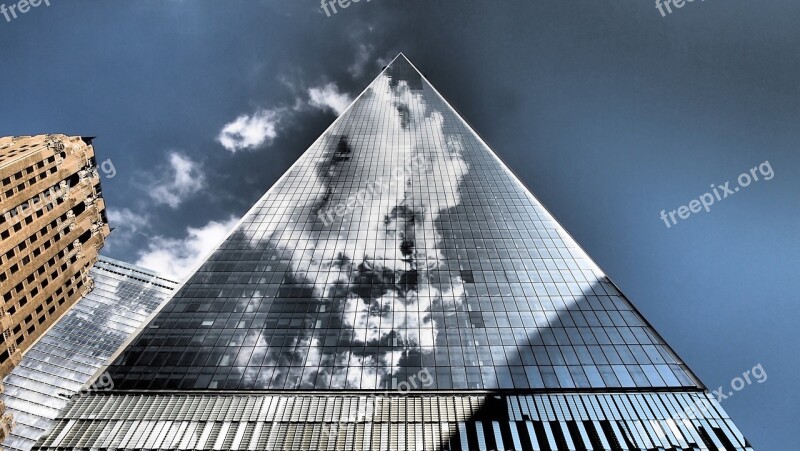 One World Trade Center New York Usa Tourist Attraction Glass