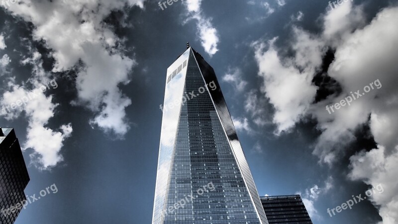 One World Trade Center New York Usa Tourist Attraction Glass