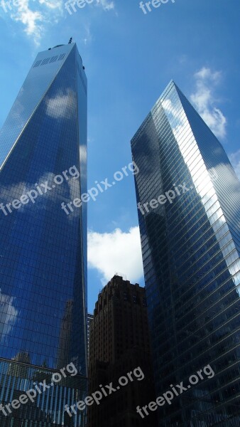 One World Trade Center New York Usa Tourist Attraction Glass