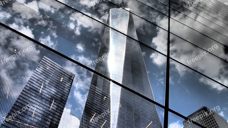 One World Trade Center New York Usa Tourist Attraction Glass