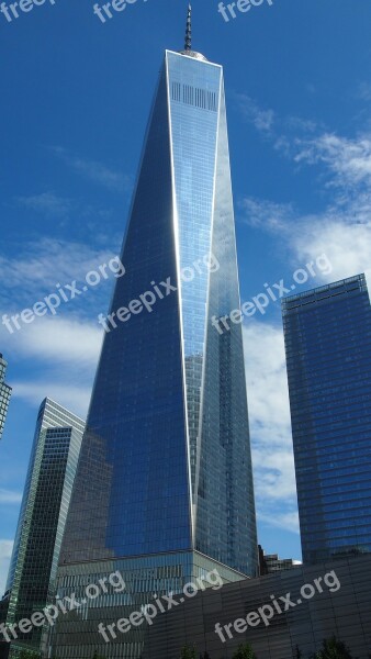 One World Trade Center New York Usa Tourist Attraction Glass