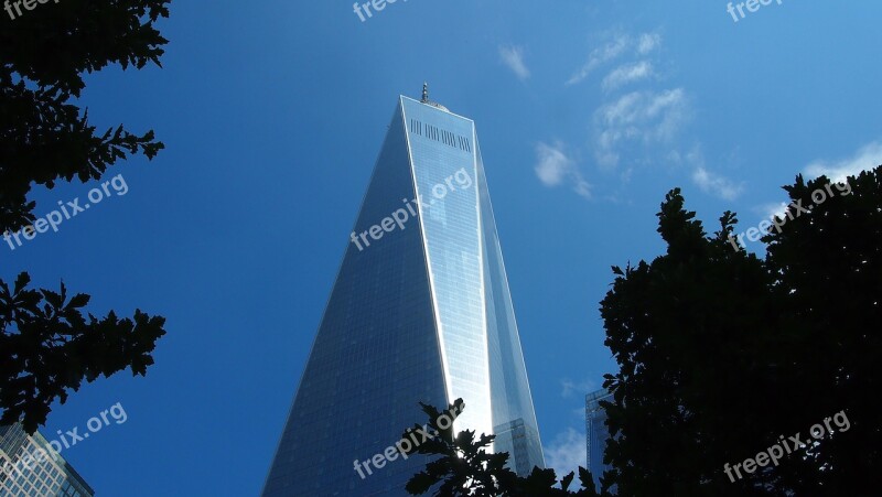 One World Trade Center New York Usa Tourist Attraction Glass