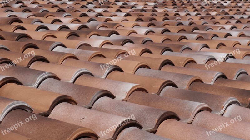 Tile Tile Roof Brick Roof Pattern