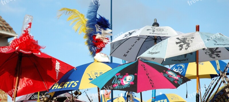 Carnival Umbrella Flag Free Photos