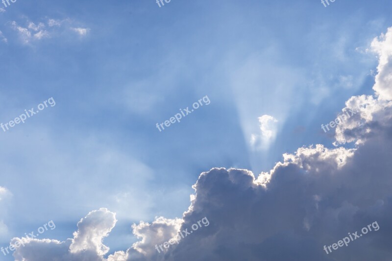 Sky Cloud Fair Landscape Nature