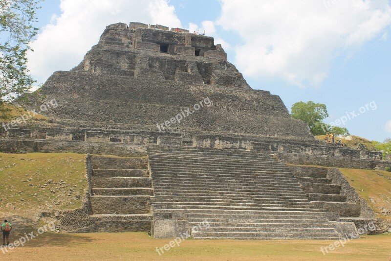 Mayan Ruins Mexico History Tourism Monument