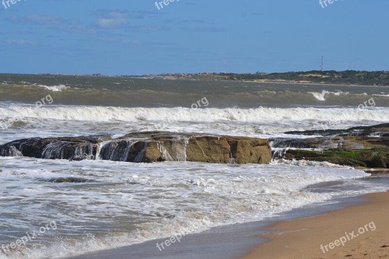 Sea Atlantic Uruguay Costa Wave