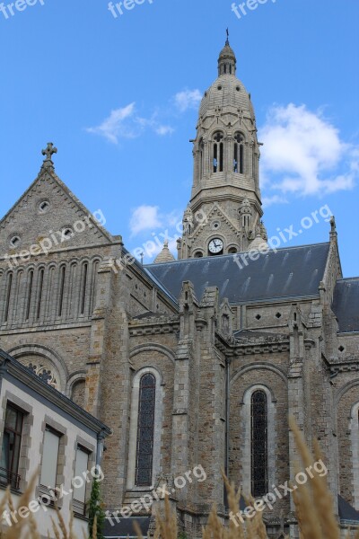 Saint-laurent-sur-sèvre Church St Louis Mary Grignion De Montfort France Europe