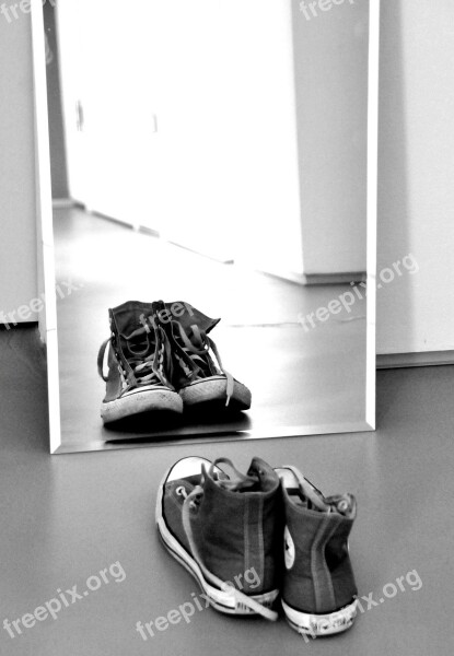 Mirror Converse Mirror Image Free Photos