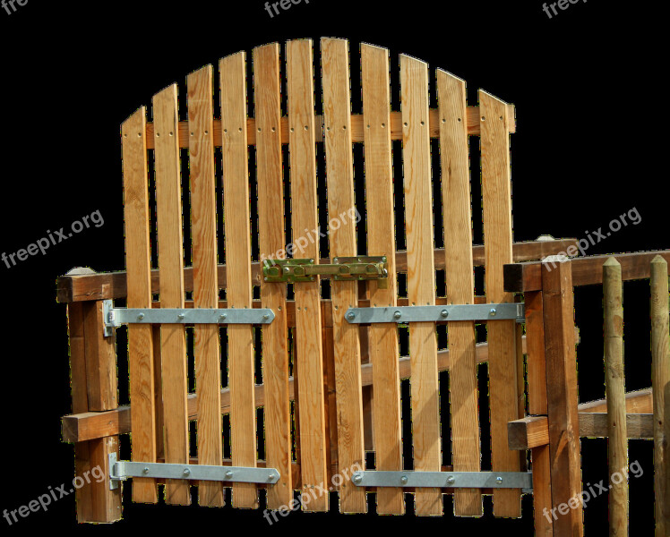 Fence Wood Fence Goal Isolated Garden Fence