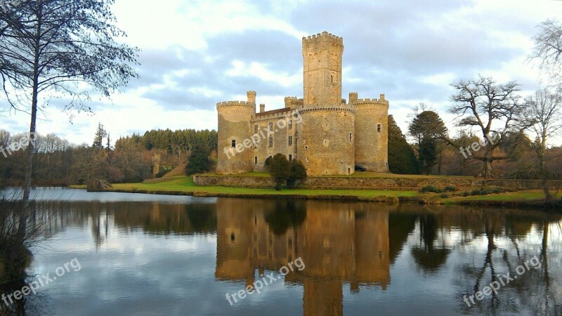 Castle Montbrun France Monument History