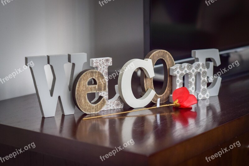 Welcome Home House Decoration Atmosphere