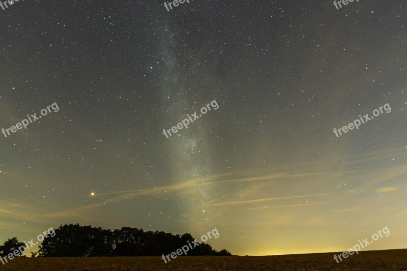 Milky Way Milkyway Starry Sky Star Night