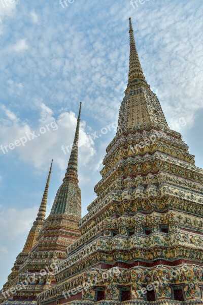 Wat Pho Temple Thailand Temple Buddha Meditation