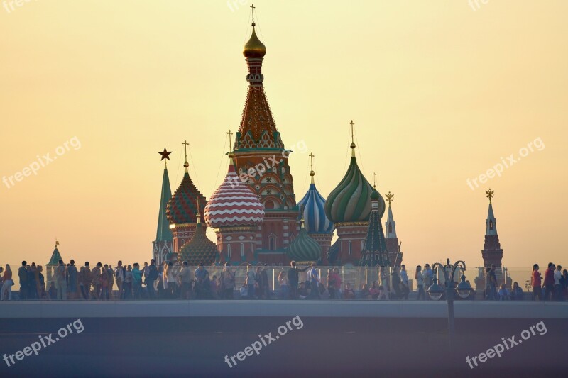 Moscow Kremlin Saint Basil's Cathedral Cathedral Church