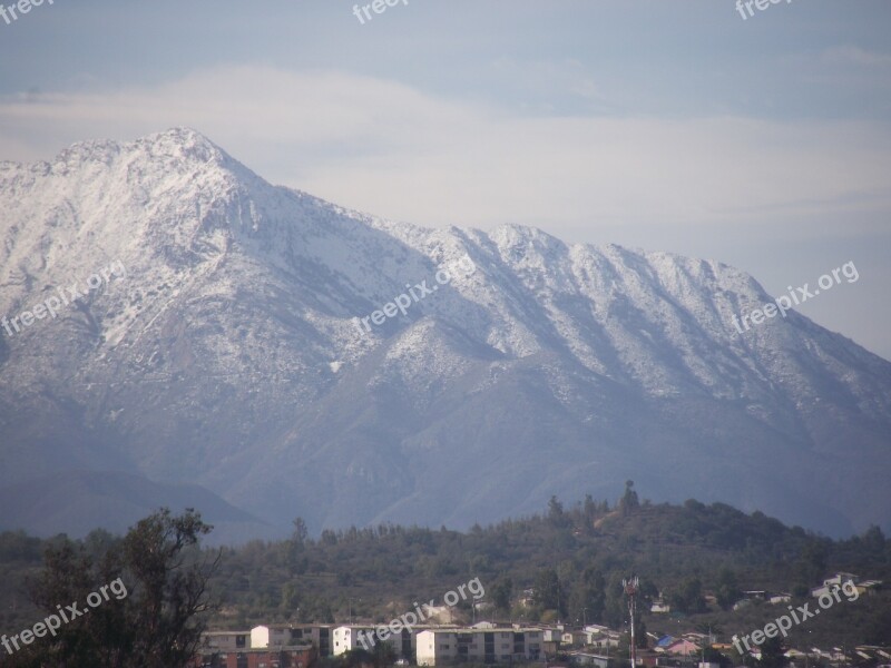 Cordillera Mountain Snow Free Photos