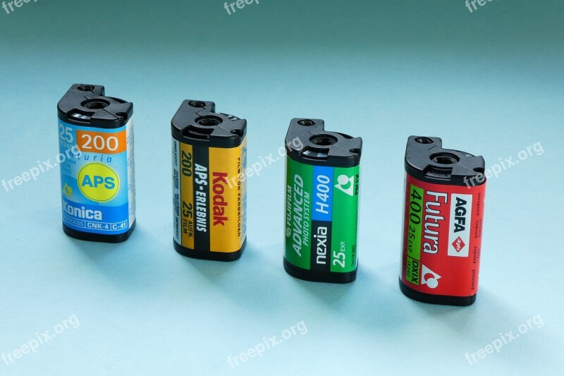 Photo Film Aps Film Cassette Aps Format