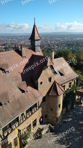 Bamberg Altenburg Panorama Castle Bavaria