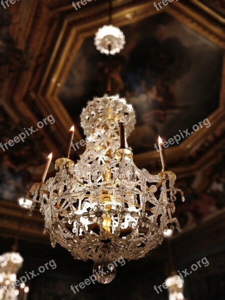 Chandelier Castle Light Free Photos