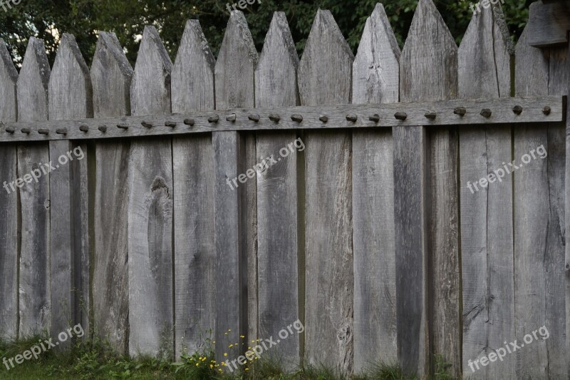 Palisade Fence Boards Fence Slats Wood Fence