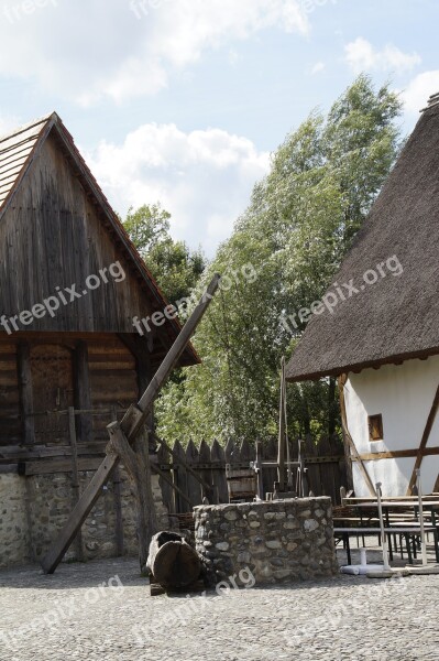 Bach Ritterburg Knight's Castle Castle Lower Needle Middle Ages