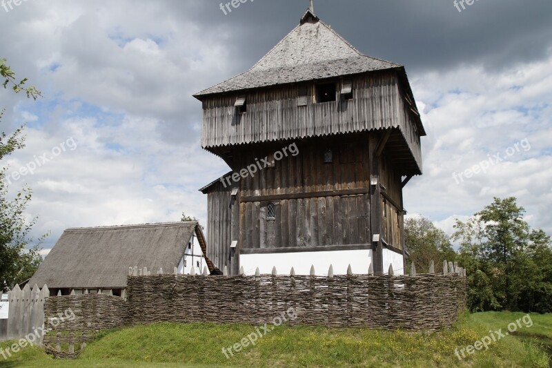 Bach Ritterburg Knight's Castle Castle Lower Needle Middle Ages