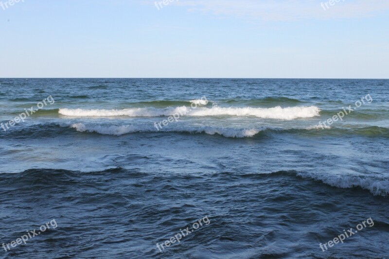 Lake Waves Lake Shore Water Free Photos