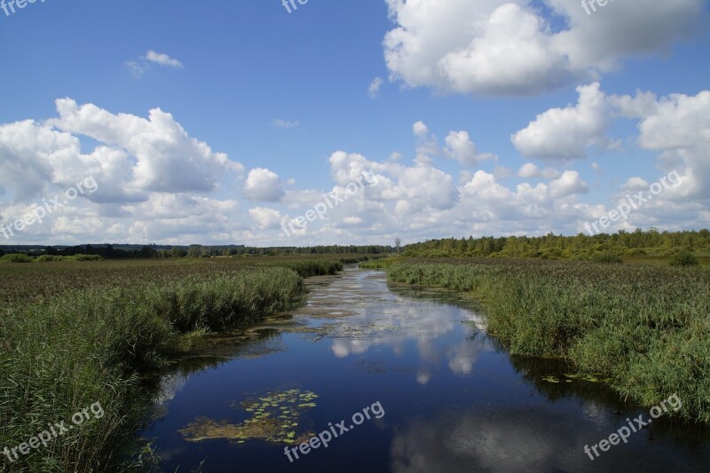 Landscape Spring Lake Nature Reserve Nature Moorland