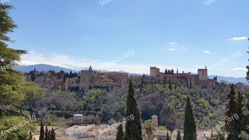 Alhambra Calat Alhamra Granada Fortress Royal