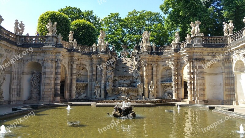 Zwinger Dresden Germany Palace Free Photos