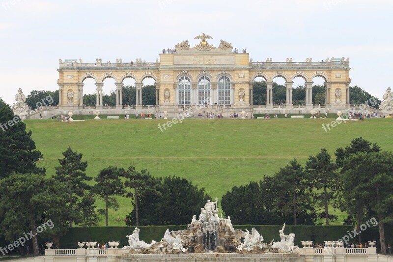 Schönbrunn Palace Gloriette Vienna Austria Free Photos