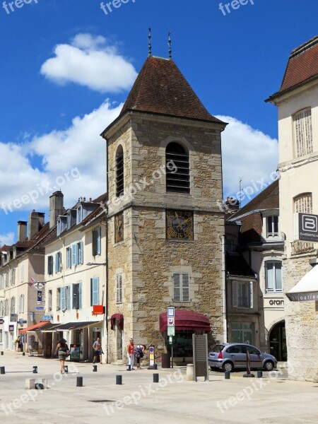 Lons-le-saunier France Jura Belfry Building