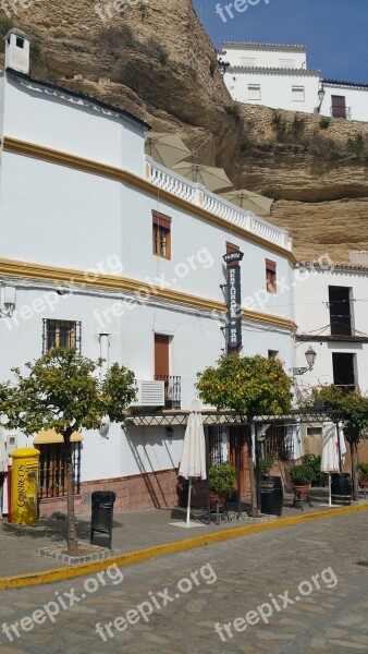 Setenil De Las Bodegas Setenil Setenil Bodegas Rock Free Photos