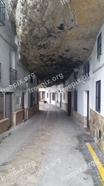 Setenil De Las Bodegas Setenil Setenil Bodegas Rock Free Photos