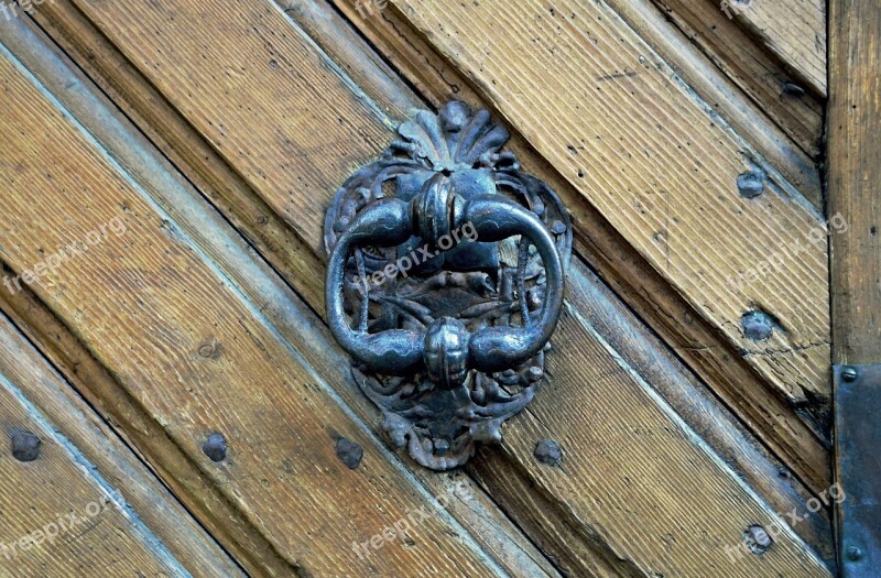 Doorknocker Door Castle Handle Heidelberg